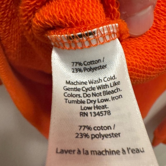 Vineyard Vines Men Small Orange “RO” engraved pullover sweater 1/4 zip - Picture 3 of 8